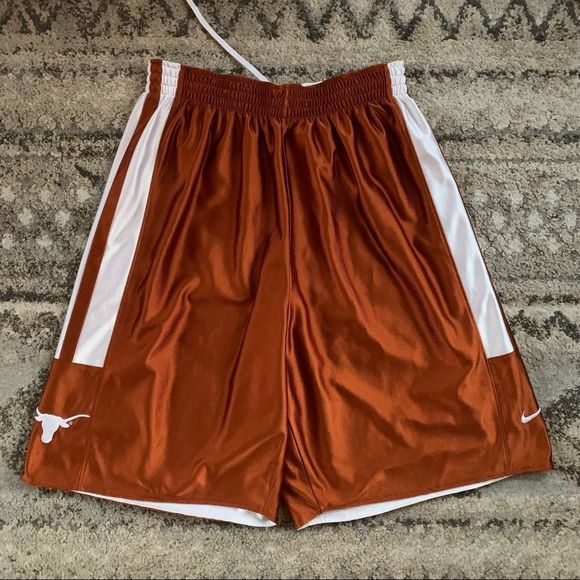 VTG Nike Reversible Texas Longhorn Basketball Shorts Large